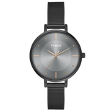 Timex Grey Round Dial Analog Women’s Watch TWEL155SMU12