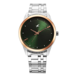 Fastrack Stunners Green Dial Guys Watch NT3308KM03