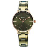 Titan TGIF Green Dial Women’s Watch NU95248KM03