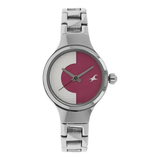 Fastrack Quartz Bicolour Dial Girls Watch NP6134SM02
