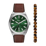 Fossil Everett Watch & Bracelet Gift Set for Men FS6080SET