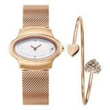 Fastrack Pulse White Rose Gold Girls Watch NU6004WM01F