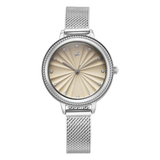 Fastrack Stunners X Ivory Dial Girls Watch NU68048SM02
