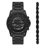 Armani Exchange Banks Chronograph Watch Gift Set for Men AX7163SET