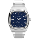 Q Timex Blue Mechanical Automatic Men Watch TW2Y07400UJ