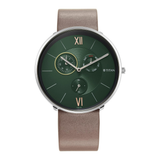 Titan Slim Multifunction Teal Dial Watch for Men 1877SL01