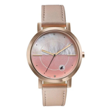 Fastrack Style Up Pink Mother of Pearl Girls Watch 6284WL03