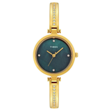 Timex Green Round Dial Women’s Watch TWEL200SMU03