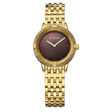 Titan Glamour Brown Dial Women’s Watch 95316YM01