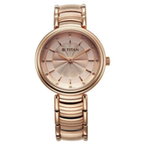 Titan Aura Rose Gold Dial Women’s Watch NU95240WM01
