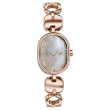 Fastrack Style Up Rose Gold Mother of Pearl Girls Watch NU6309WM01