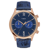 Timex Fashion Blue Dial Dual Time Men Watch TWEG19807