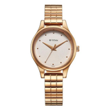 Titan Karishma Off White Women’s Watch NU2679WM02