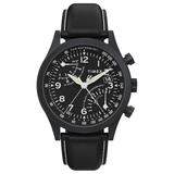Timex Waterbury Flyback Black Dial Men Watch TW2W48000UJ