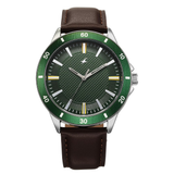 Fastrack Stunners X Green Dial Men's Watch NU38160SL02