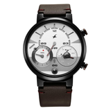 Fastrack Gambit White Dial Guys Watch NU3309NL01