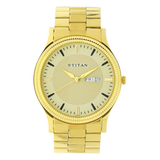 Titan Karishma Gold Dial Men’s Watch 1650YM04