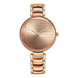 Fastrack Style Up Champagne Dial Girls Watch NU6216WM02