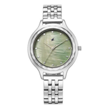 Fastrack Stunners X Green Dial Girls Watch 68046SM04