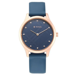 Titan Athleisure Blue Dial Women’s Watch NS95125WP03