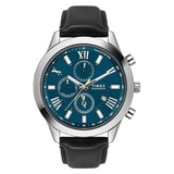 Timex Cosmic Awe Teal Dial Chronograph Men Watch TWEG18515