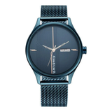 Fastrack Style Up Blue Dial Day-Date Guys Watch NS3247QM01
