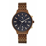Fastrack Ruffles Black Girls Watch 6208KM01