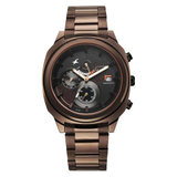 Fastrack Kronos Black Dial Chronograph Watch 3335KM01