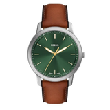 Fossil Minimalist Leather Watch for Men FS6094