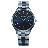 Titan Slim Ceramic Blue Men’s Watch NU90142QD01