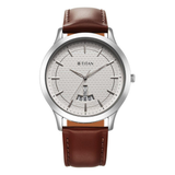 Titan Karishma Day & Date Watch for Men NT1825SL15