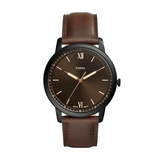 Fossil Minimalist Leather Watch for Men FS5551