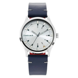 Fastrack I Love Me Silver Dial Leather Watch NR3236SL01