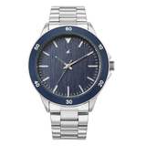 Fastrack Stunners Blue Dial Guys Watch 38160KM03