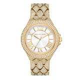 Michael Kors Camille Gold Pavé Bracelet Watch for Women MK4800