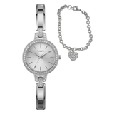 Timex Trend Round 28mm Silver Dial Women's Watch TWG067700UJ