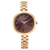 Titan Karishma Rose Gold Women’s Watch NU2969WM01