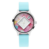 Fastrack Fit Outs Multicoloured Dial Girls Watch NR6210SL01