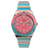 Q Timex Malibu 36mm Expansion Band Women’s Watch TW2U81500UJ