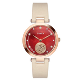 Timex Cosmic Awe Orange Round Dial Women Watch TWEL19201