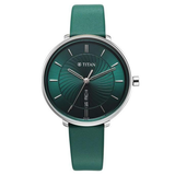 Titan Neo Green Dial Women’s Watch 2763SL02