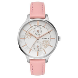 Timex Multifunction Silver Round Dial Women’s Watch TWEL14822