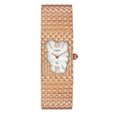 Timex Fria Mother of Pearl White Rectangle Dial Women Watch TWEL77702