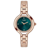 Timex Fria Green Round Women’s Watch TWEL14007