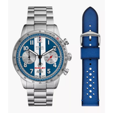 Fossil Shelby x Grand Tourer Limited Edition Chronograph Watch Set for Men LE1209SET