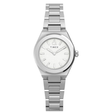 Timex Q Silver Round Dial Women’s Watch TW2Y68500UJ