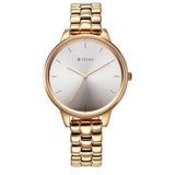 Titan Neo Grey Rose Gold Women’s Watch NU2648WM12