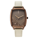 Fastrack Wild Brown Leather Girls Watch 6321QL02