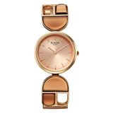 Titan Raga Afterglow Rose Gold Dial Women's Watch NU2742WM01
