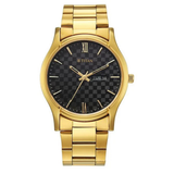 Titan Karishma Regal Classic Black Dial Men’s Gold Watch
